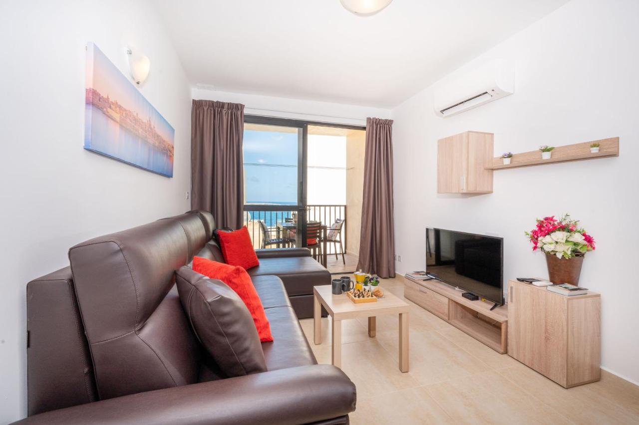 Sea Bliss Apartments With Terrace Just Off Seafront In St Paul'S Bay - By Getawaysmalta St. Paul's Bay Exteriér fotografie