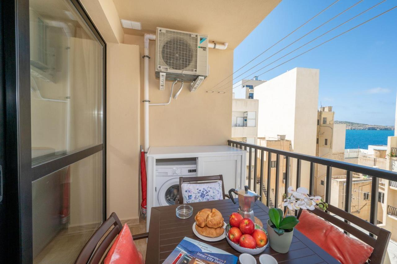 Sea Bliss Apartments With Terrace Just Off Seafront In St Paul'S Bay - By Getawaysmalta St. Paul's Bay Exteriér fotografie