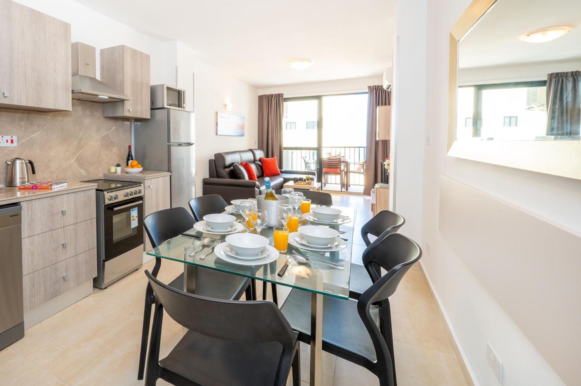 Sea Bliss Apartments With Terrace Just Off Seafront In St Paul'S Bay - By Getawaysmalta St. Paul's Bay Exteriér fotografie
